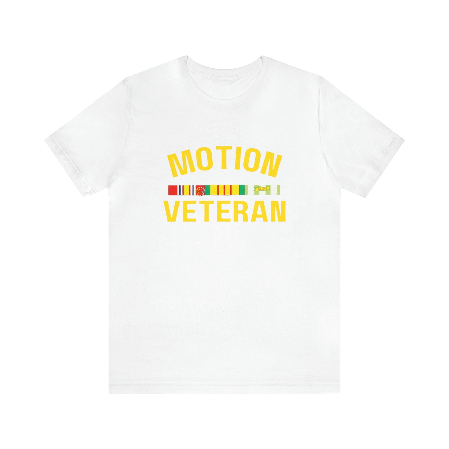 MOTION VETERAN: Unisex Jersey Short Sleeve Tee