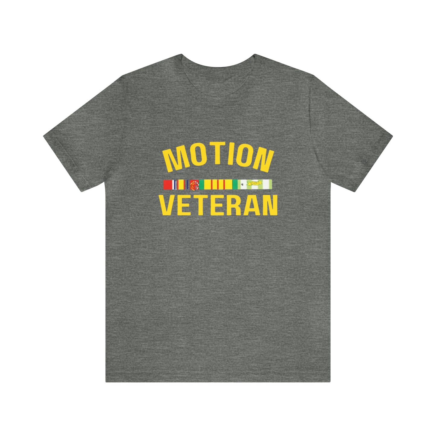 MOTION VETERAN: Unisex Jersey Short Sleeve Tee