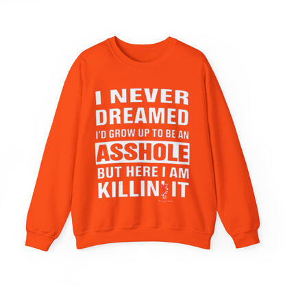 NEVER DREAMED: Unisex Heavy Blend™ Crewneck Sweatshirt