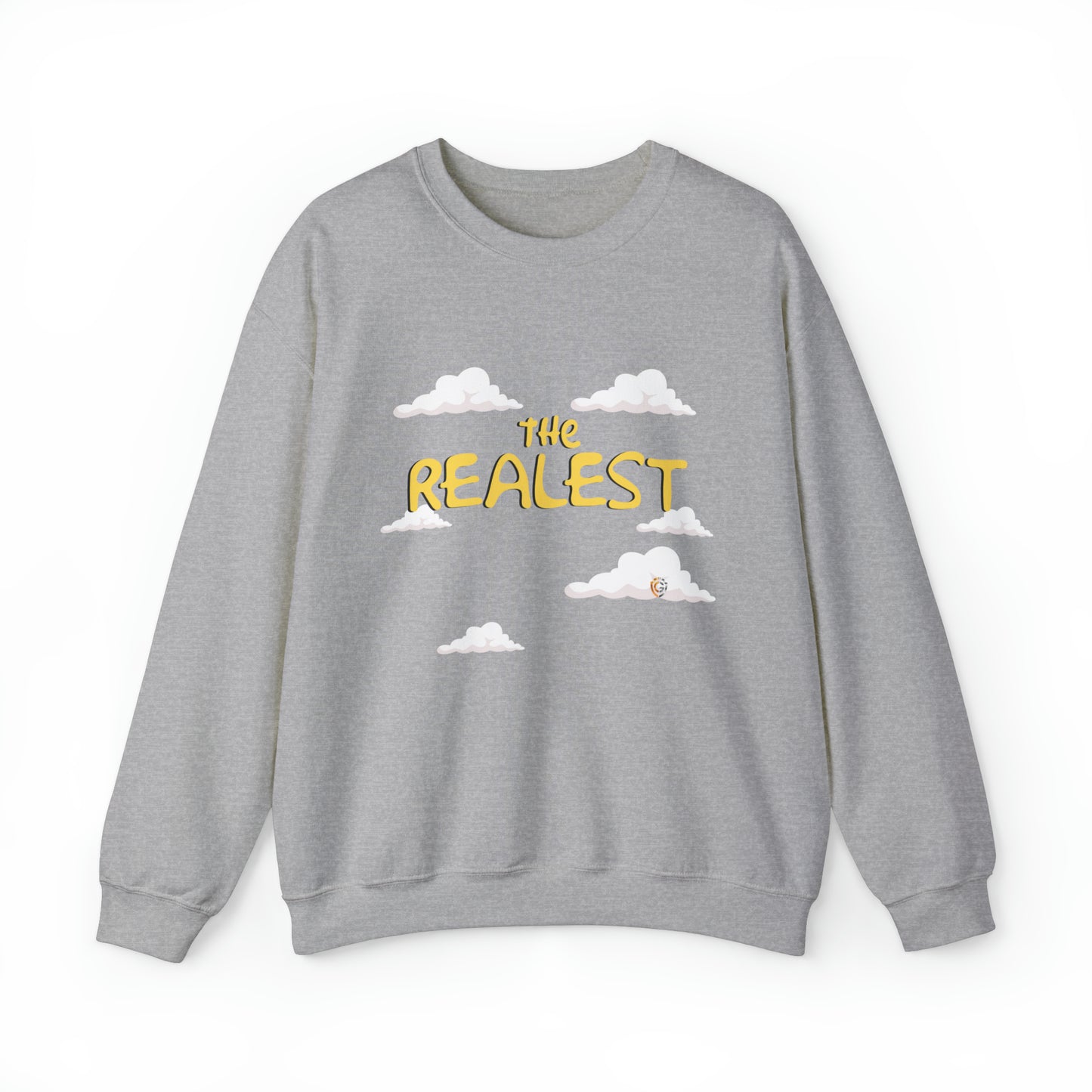 THE REALEST: Unisex Heavy Blend™ Crewneck Sweatshirt