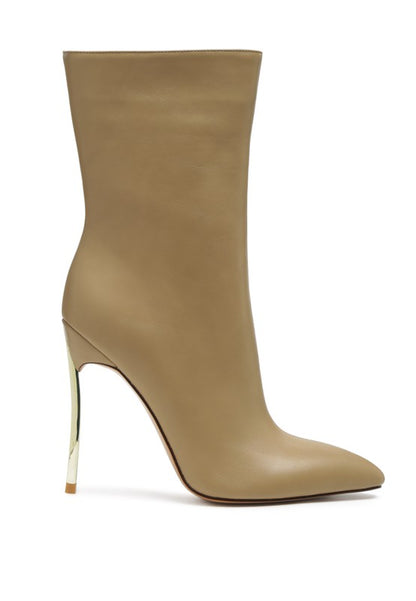 London Over The Ankle Stiletto Bootie