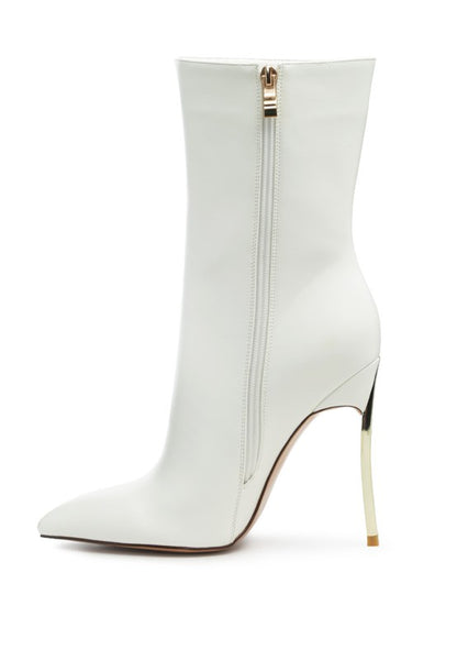 London Over The Ankle Stiletto Bootie