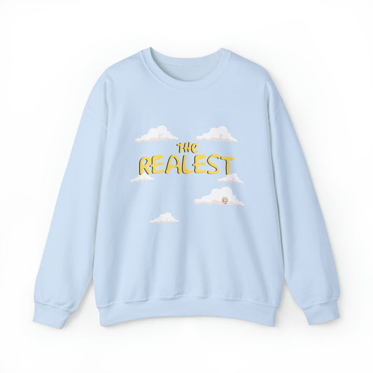 THE REALEST: Unisex Heavy Blend™ Crewneck Sweatshirt