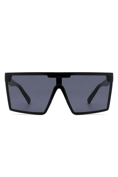 Oversize Square Flat Top Fashion Women Sunglasses