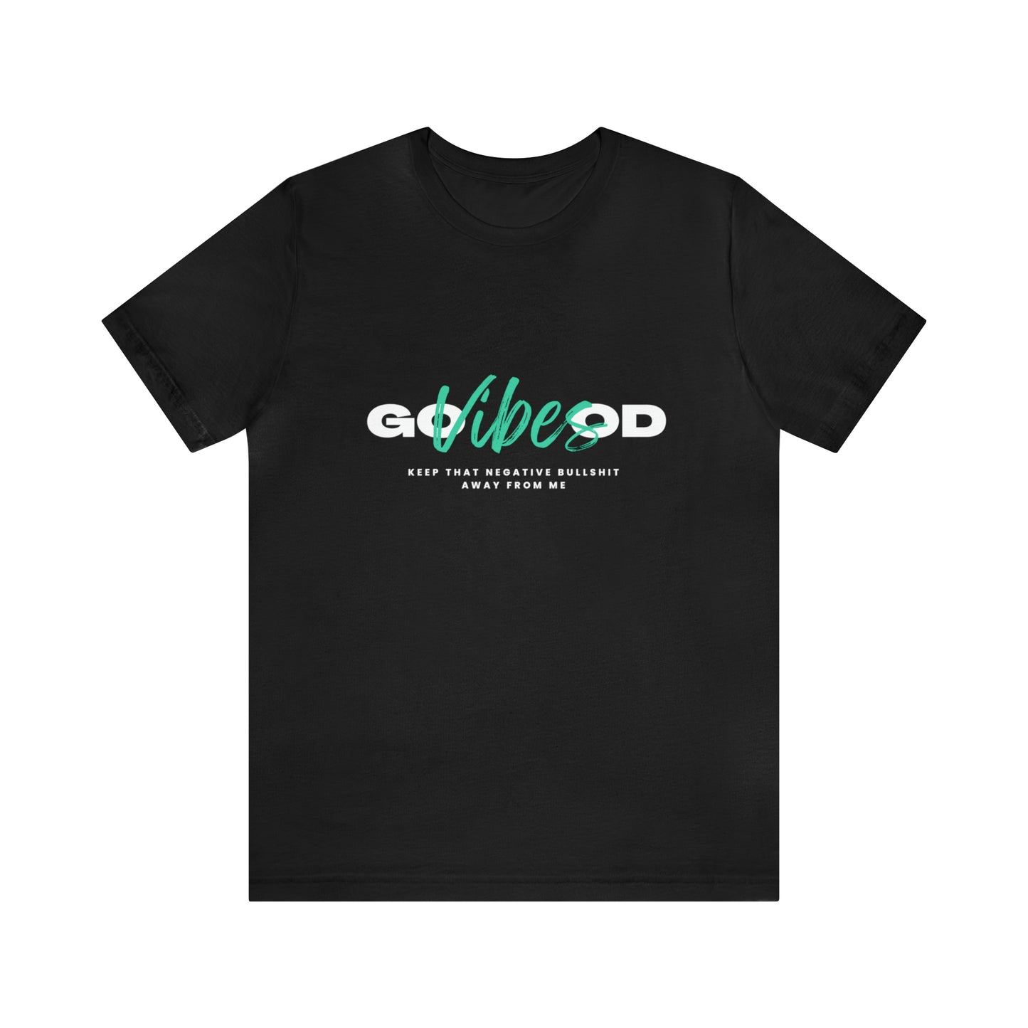 GOOD VIBES NEW GREEN: Unisex Jersey Short Sleeve Tee