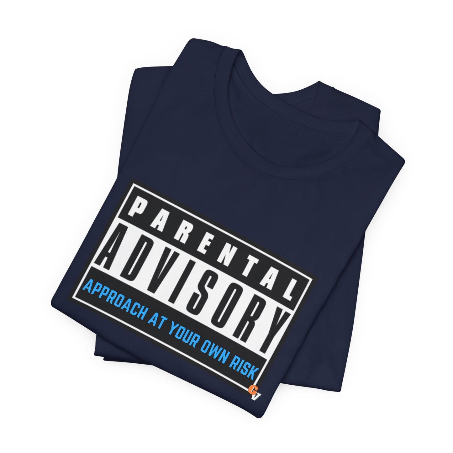 APPROACH AT YOUR OWN RISK LIGHT BLUE: Unisex Jersey Short Sleeve Tee