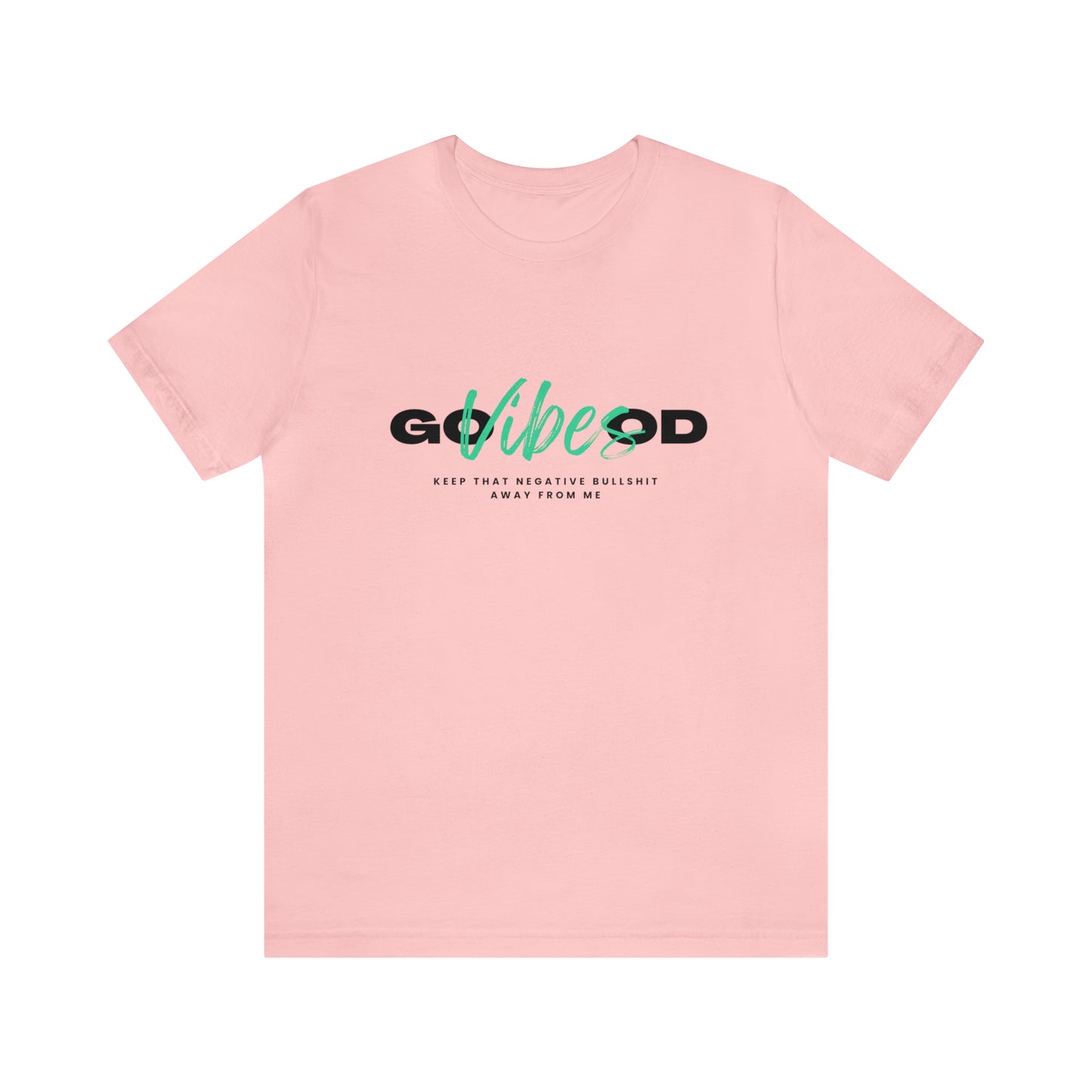 GOOD VIBES NEW GREEN: Unisex Jersey Short Sleeve Tee