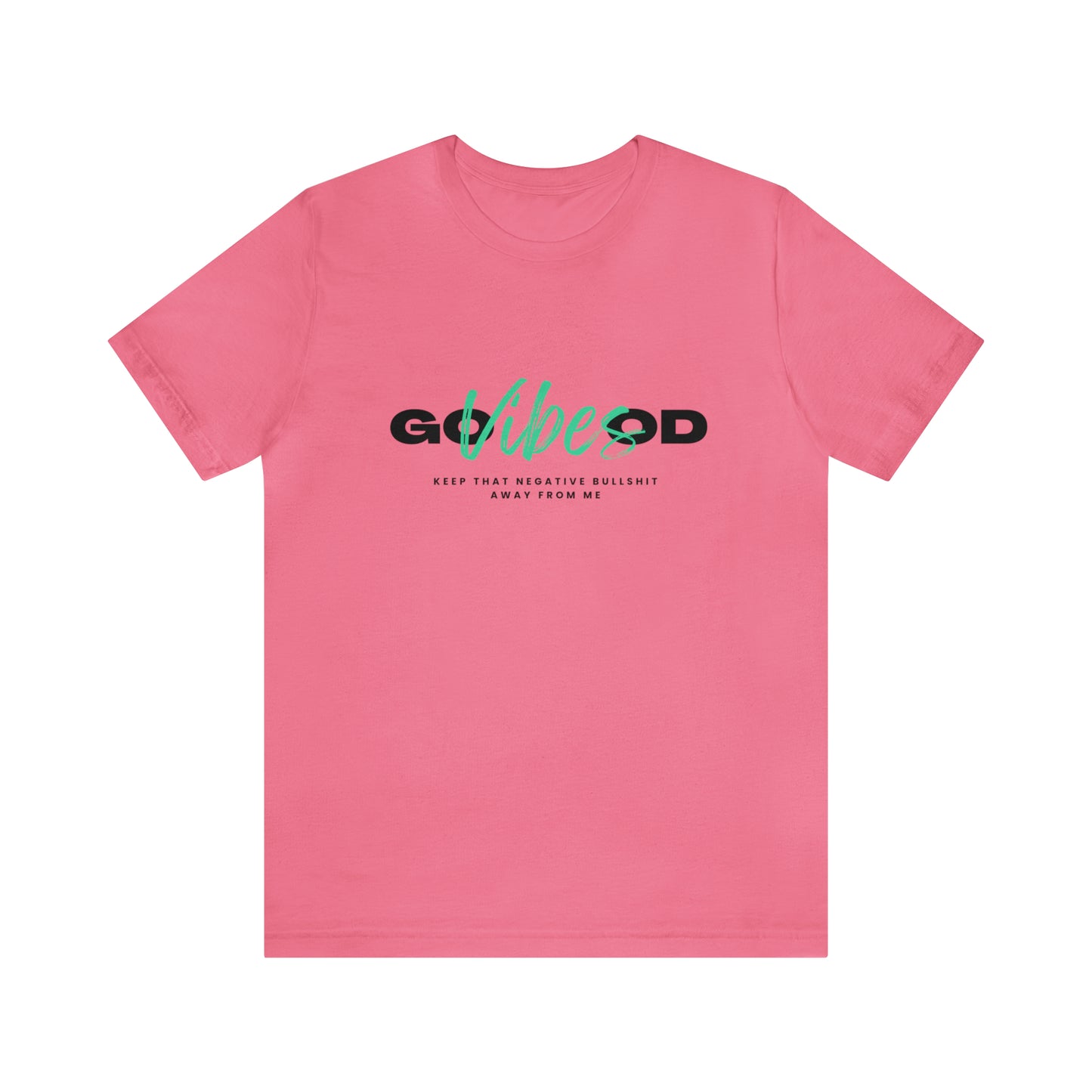 GOOD VIBES NEW GREEN: Unisex Jersey Short Sleeve Tee