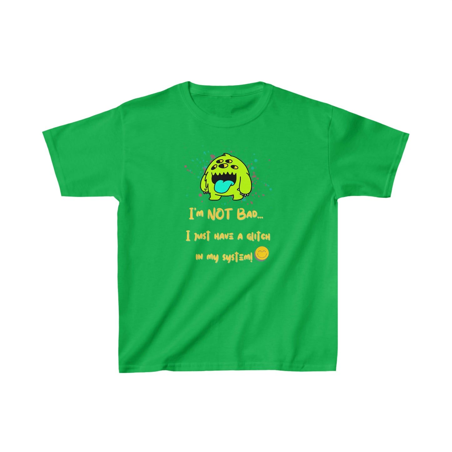 I'M NOT BAD: Kids Heavy Cotton™ Tee