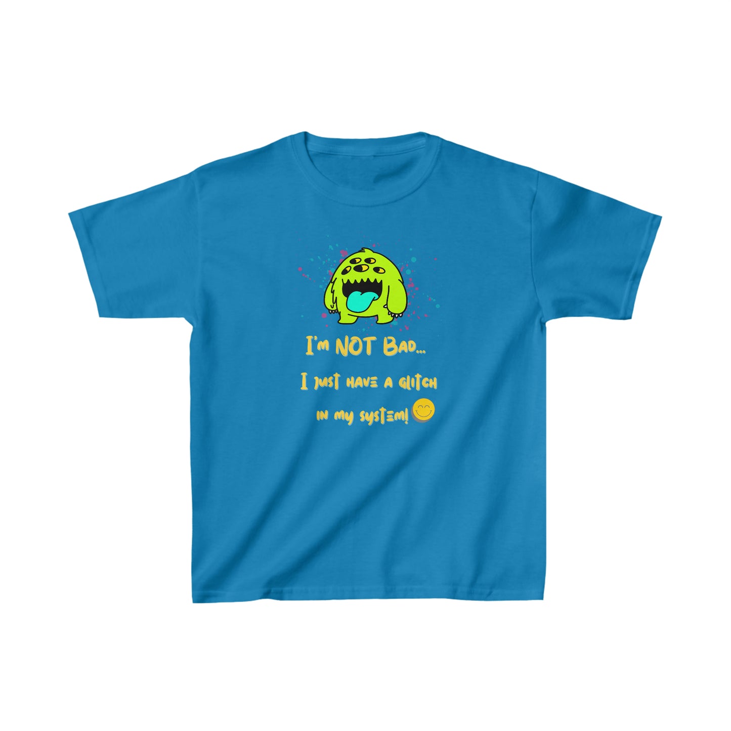 I'M NOT BAD: Kids Heavy Cotton™ Tee