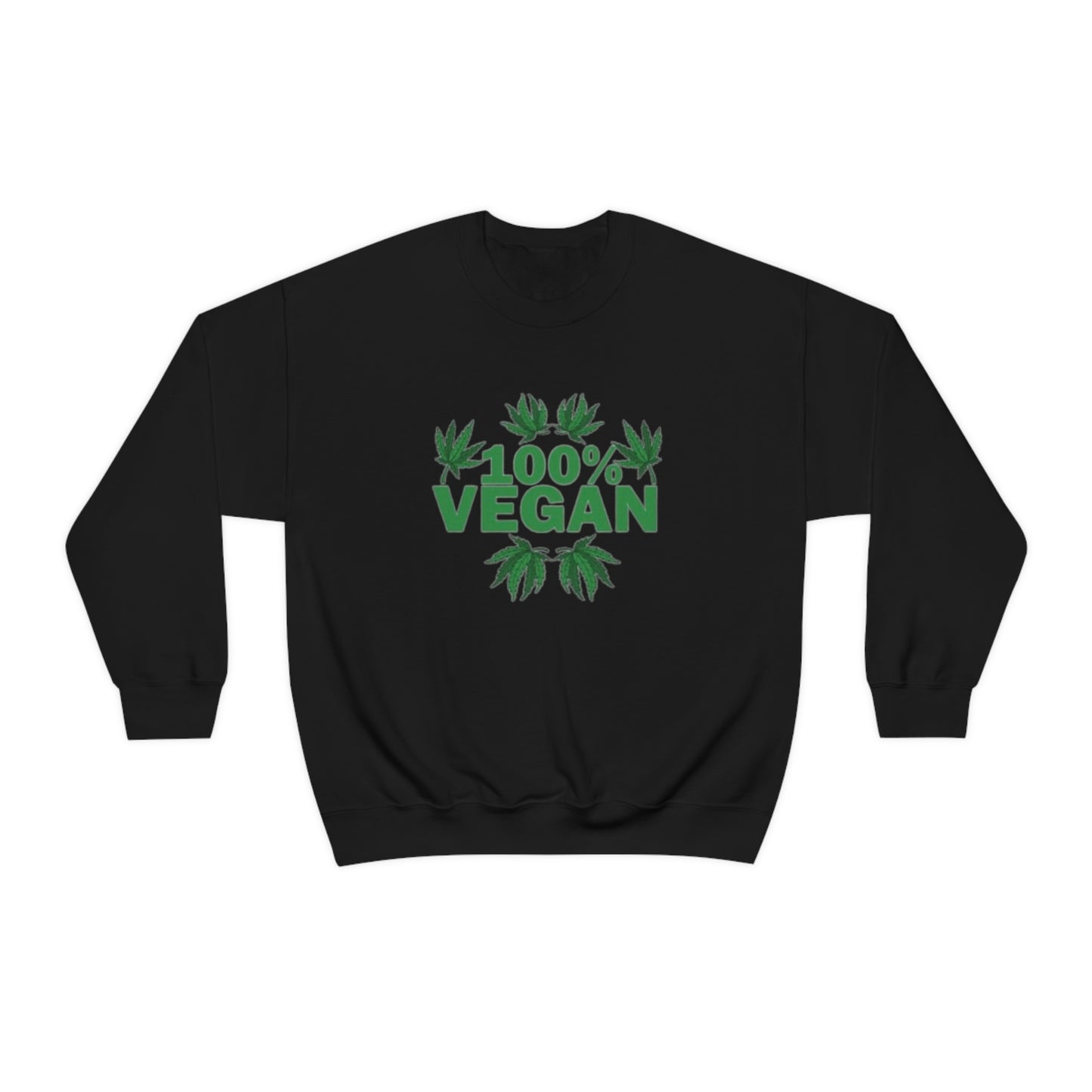 100% VEGAN: Unisex Heavy Blend™ Crewneck Sweatshirt