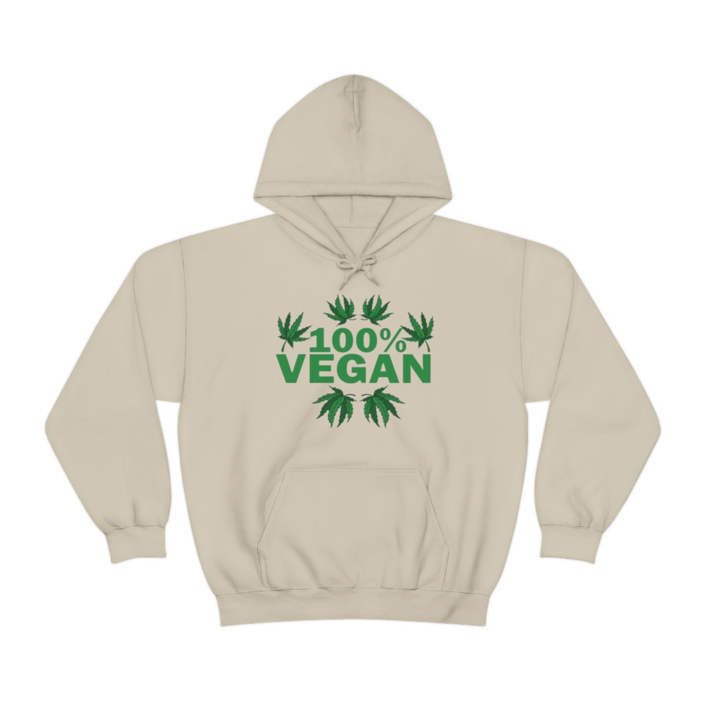 100% VEGAN: Unisex Heavy Blend™ Hooded Sweatshirt