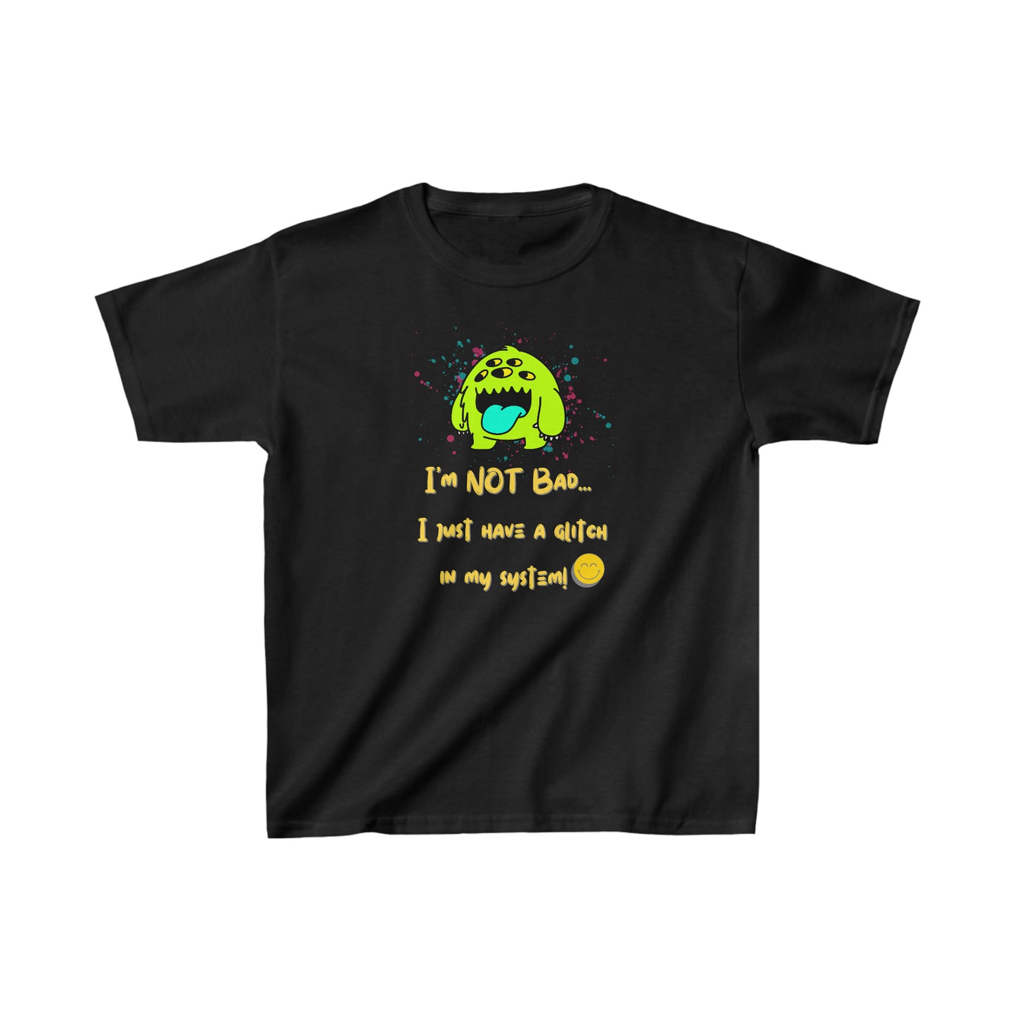 I'M NOT BAD: Kids Heavy Cotton™ Tee