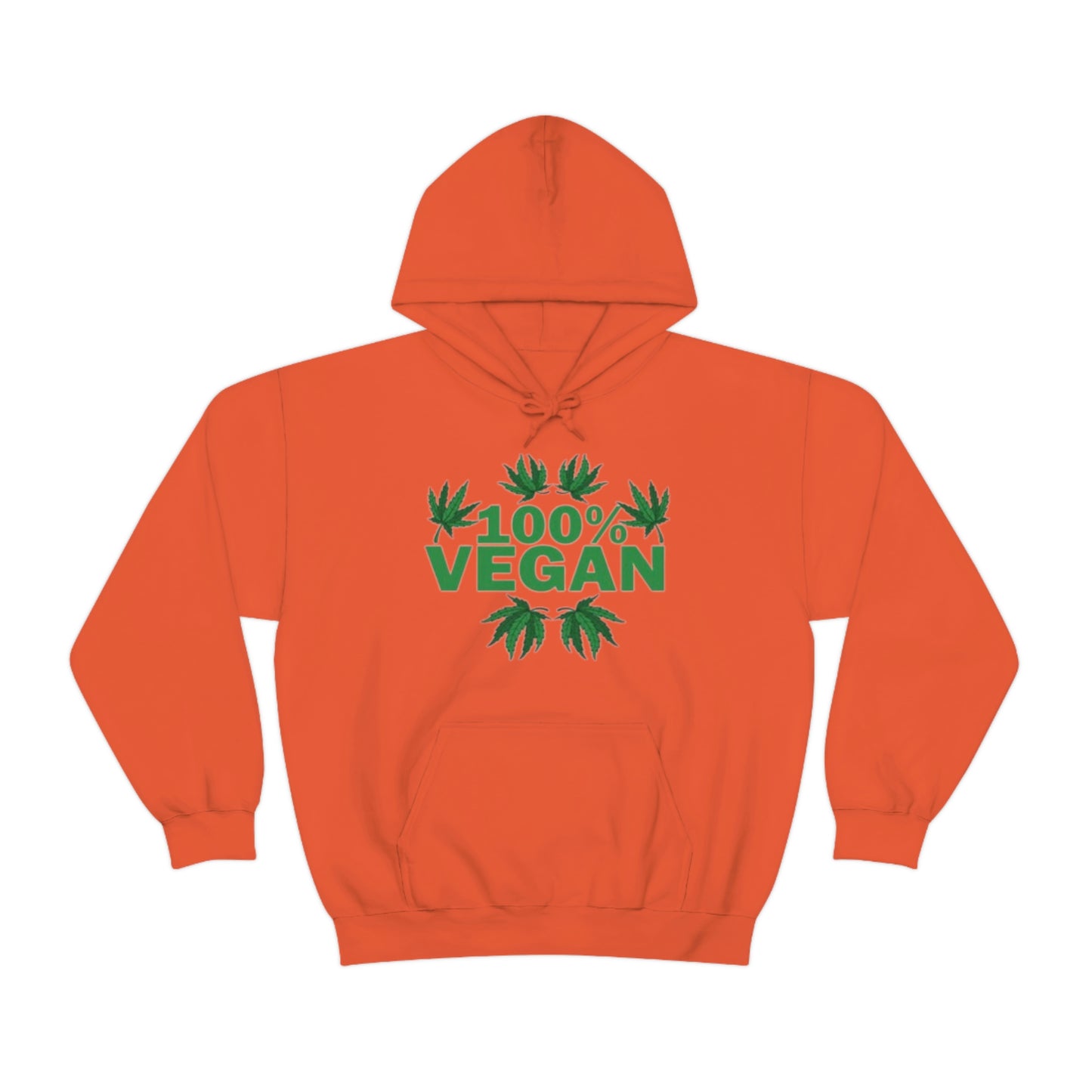 100% VEGAN: Unisex Heavy Blend™ Hooded Sweatshirt