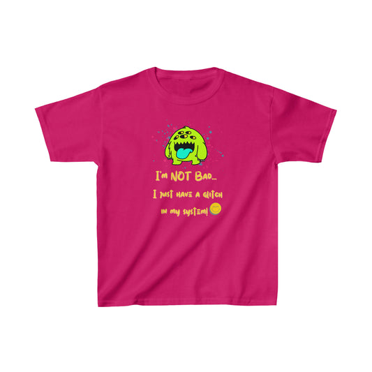 I'M NOT BAD: Kids Heavy Cotton™ Tee