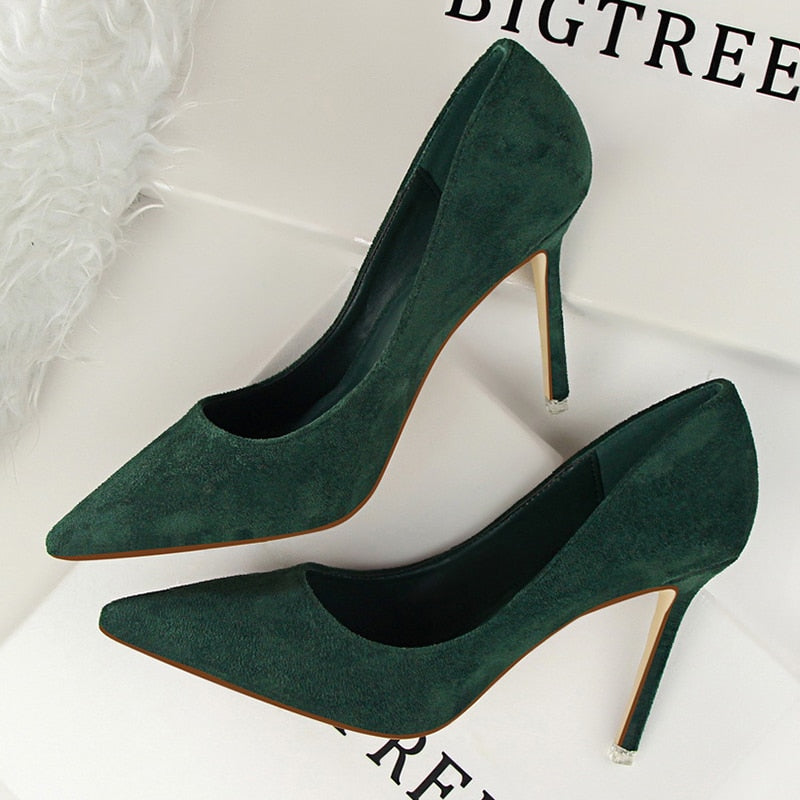 Pointed Toe Pumps 9cm