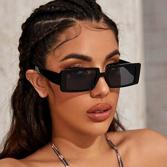 Retro Rectangle Sunglasses