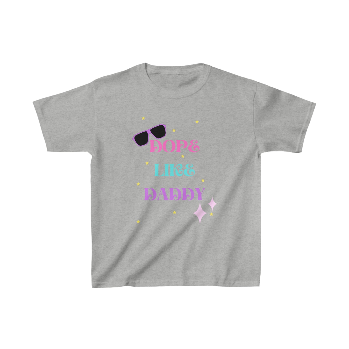 DOPE LIKE DADDY: Kids Heavy Cotton™ Tee