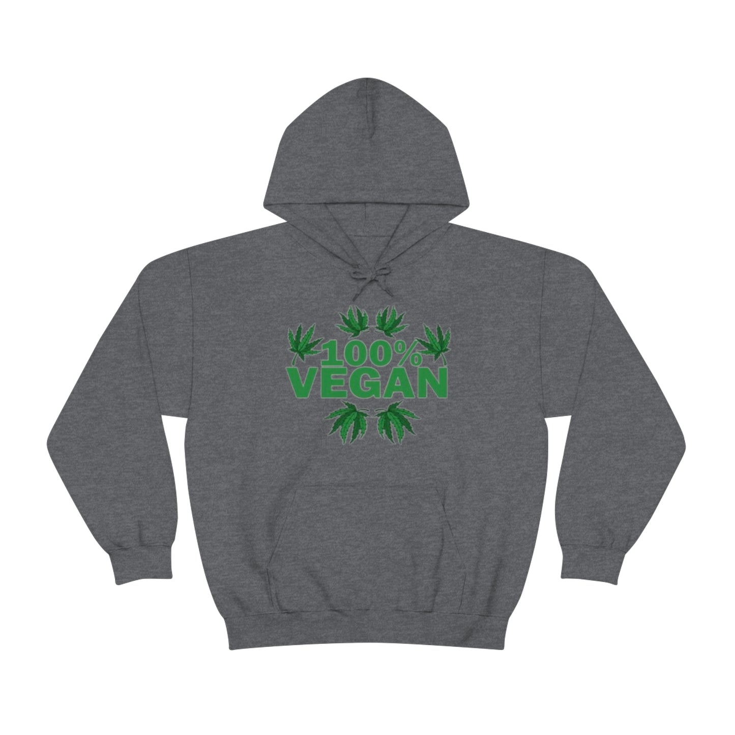 100% VEGAN: Unisex Heavy Blend™ Hooded Sweatshirt