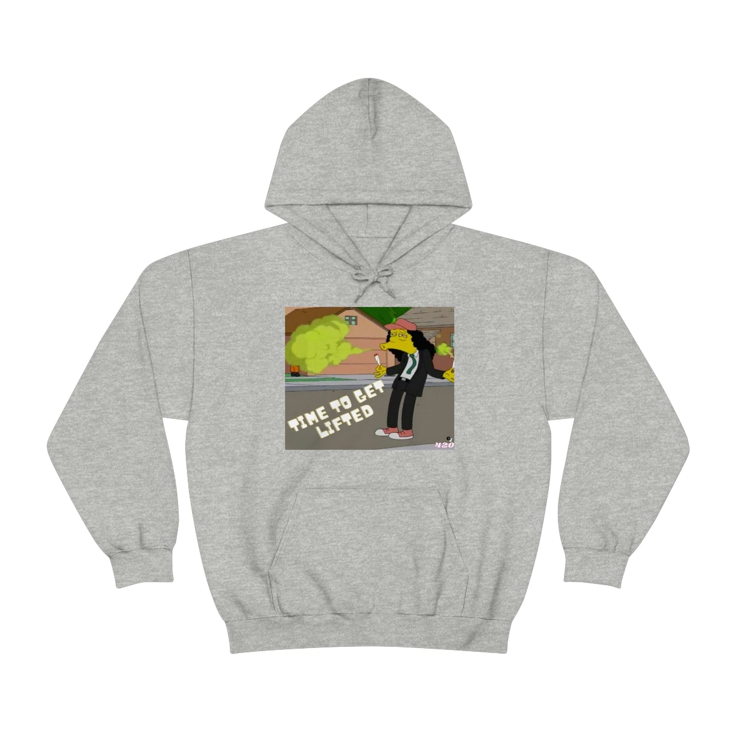 TIME TO GET LIFTED: Unisex Heavy Blend™ Hooded Sweatshirt