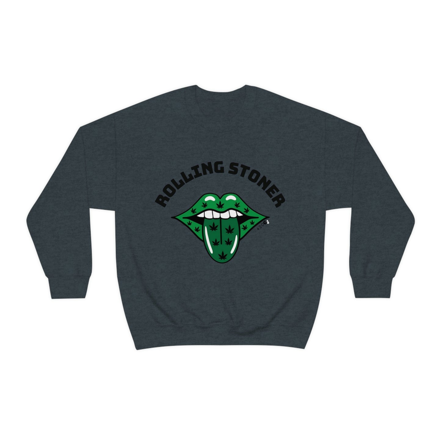 ROLLING STONER: Unisex Heavy Blend™ Crewneck Sweatshirt