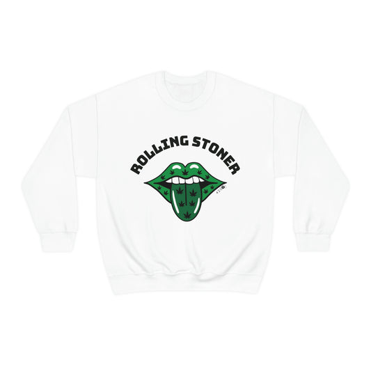 ROLLING STONER: Unisex Heavy Blend™ Crewneck Sweatshirt