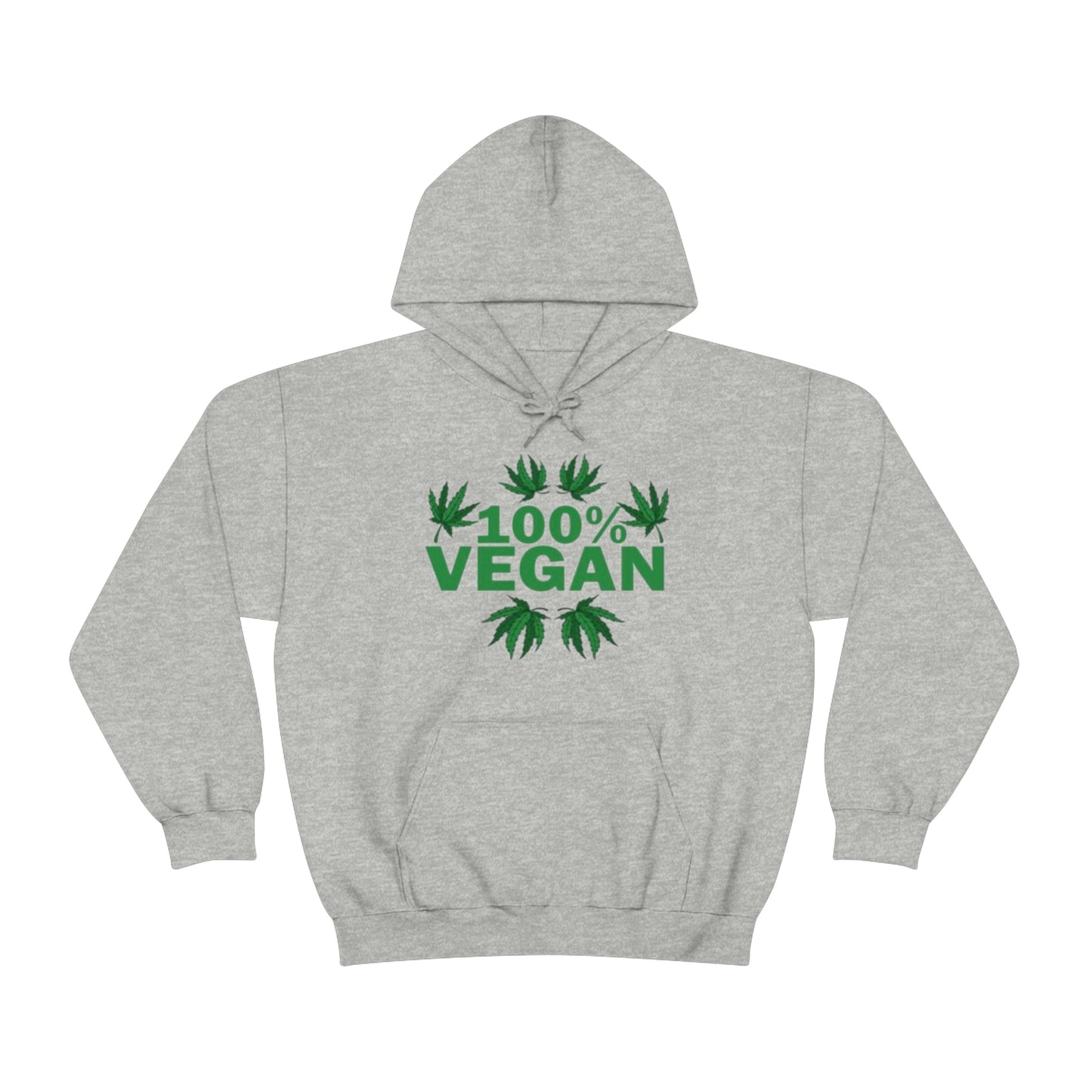 100% VEGAN: Unisex Heavy Blend™ Hooded Sweatshirt