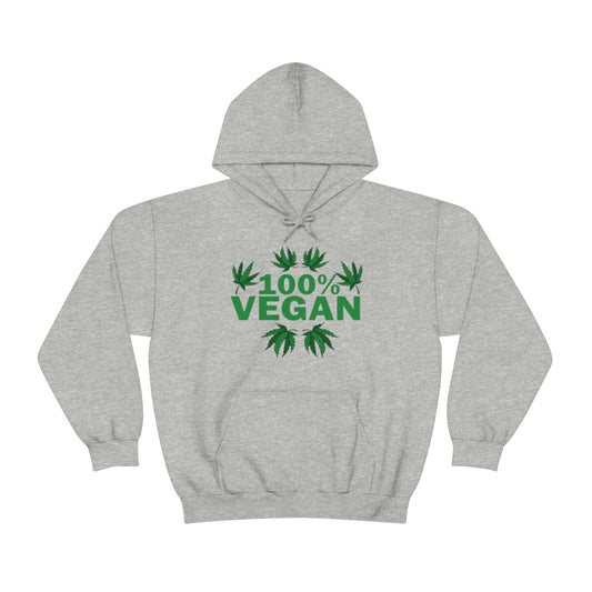 100% VEGAN: Unisex Heavy Blend™ Hooded Sweatshirt