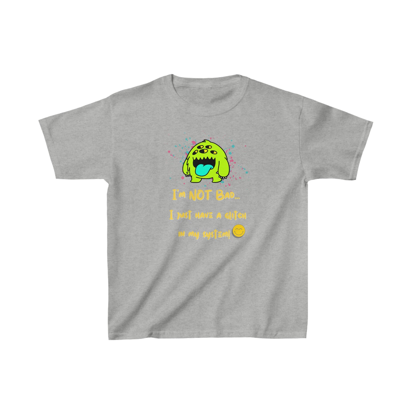 I'M NOT BAD: Kids Heavy Cotton™ Tee