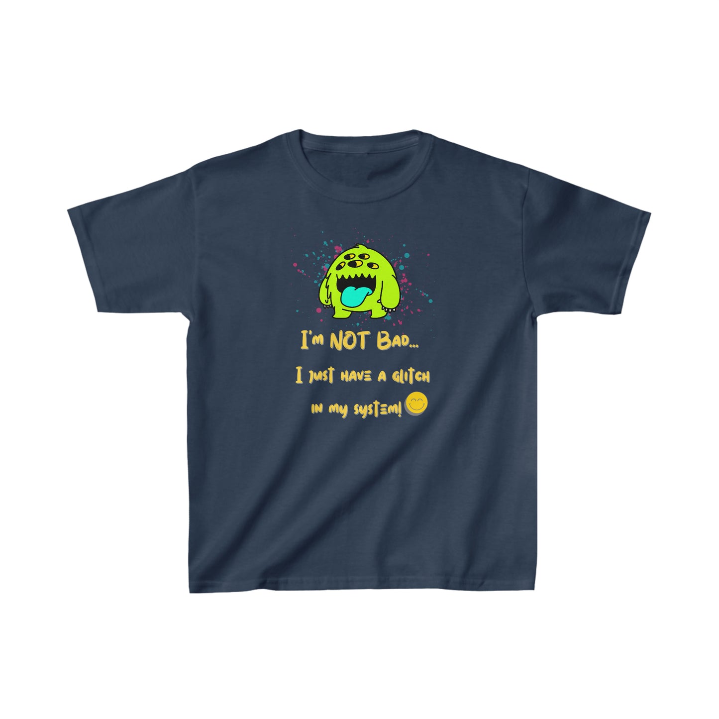 I'M NOT BAD: Kids Heavy Cotton™ Tee